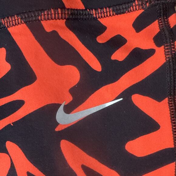 Nike Power Epic Lux Dri Fit Tights (Red And Black) Women's Small - Picture 8 of 10